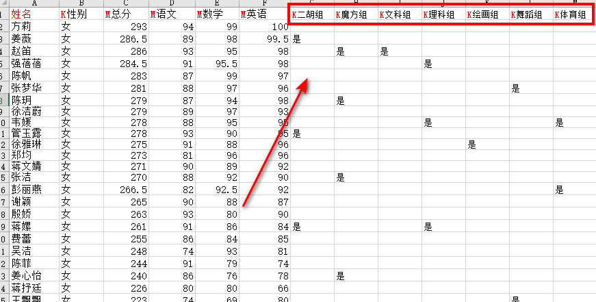 jfb精良均分分班软件兴趣特长均衡设置